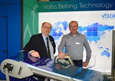 Erik Wolterink en Pieter Baane van Volta Belting Technology.